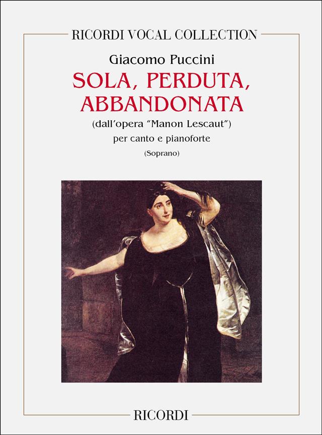 Manon Lescaut: Sola, Perduta, Abbandonata - pro zpěv a klavír
